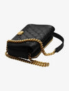 Boy Flap Calfskin Phone Holder Cross Bag Black - CHANEL - BALAAN 3