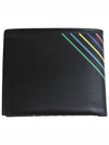 rainbow stripe detail leather wallet M2A7625APSSTS - PAUL SMITH - BALAAN 3