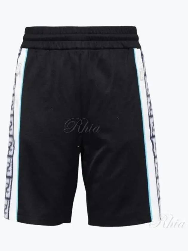 Bermuda Jersey Shorts Blue - FENDI - BALAAN 2