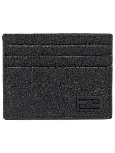 FF Baguette Card Wallet Black - FENDI - BALAAN 1