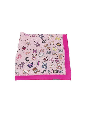 scarf pink 3556 M2753 001 - MOSCHINO - BALAAN.