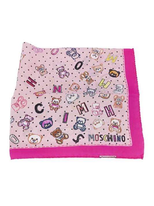 scarf pink 3556 M2753 001 - MOSCHINO - BALAAN.