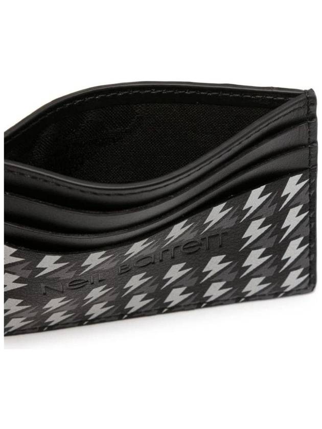 Pied De Volt Leather Card Holder - NEIL BARRETT - BALAAN 3