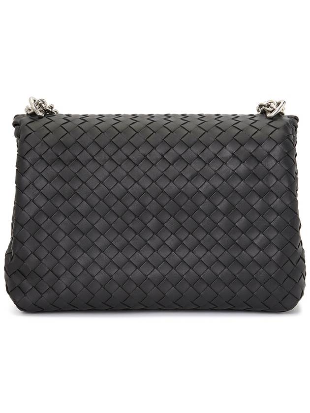 Olimpia Shoulder Bag Black - BOTTEGA VENETA - BALAAN 6