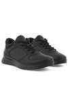 Women's Exostride Low Top Sneakers Black - ECCO - BALAAN 2