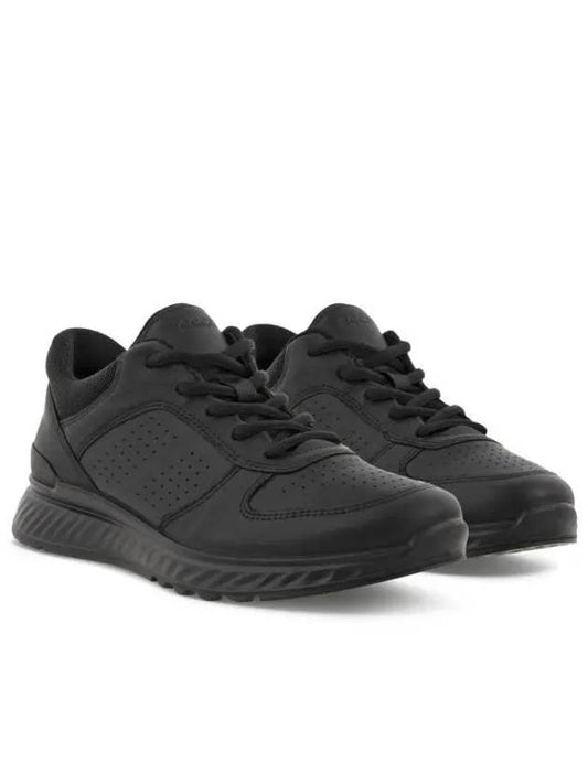 Women's Exostride Low Top Sneakers Black - ECCO - BALAAN 2