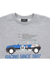 Mac Racing Car Sweatshirt Heather Grey - A.P.C. - BALAAN 4