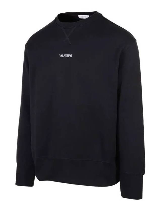 Logo Sweatshirt Black - VALENTINO - BALAAN 4