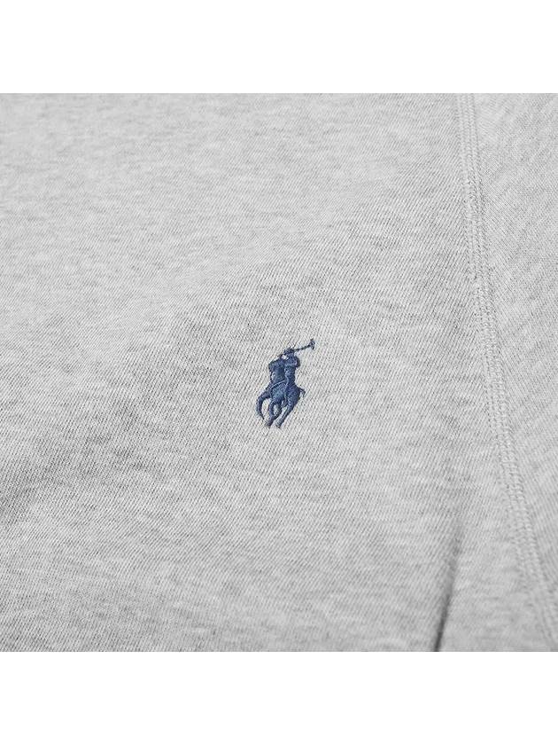 Men's Pony Logo Crew Neck Sweatshirt Grey - POLO RALPH LAUREN - BALAAN 3