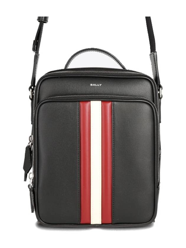 Mythos Leather Cross Bag Red Black - BALLY - BALAAN 2