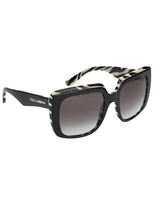 Eyewear Zebra Oversized Square Frame Sunglasses 0DG4414 - DOLCE&GABBANA - BALAAN 5