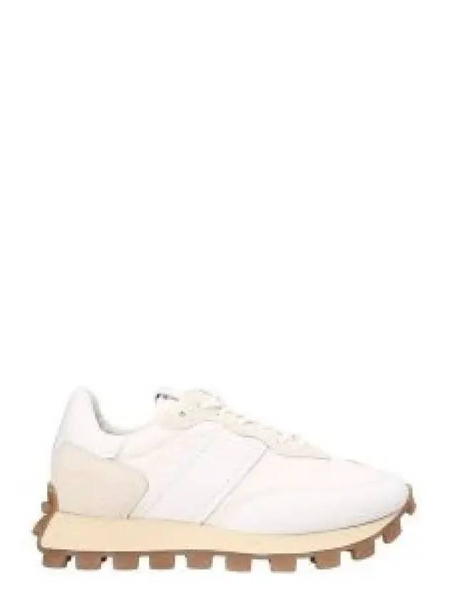 Women's Leather Fabric Low Top Sneakers White - TOD'S - BALAAN 2