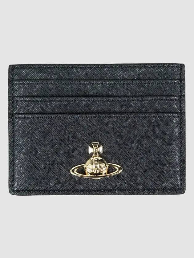 ORB Logo Cald Wallet Black - VIVIENNE WESTWOOD - BALAAN 2