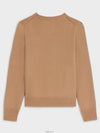 Women s Knit Top C line Sweaters Brown - CELINE - BALAAN 4