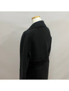 Women's Arona Belt Virgin Wool Single Coat Black - S MAX MARA - BALAAN 5