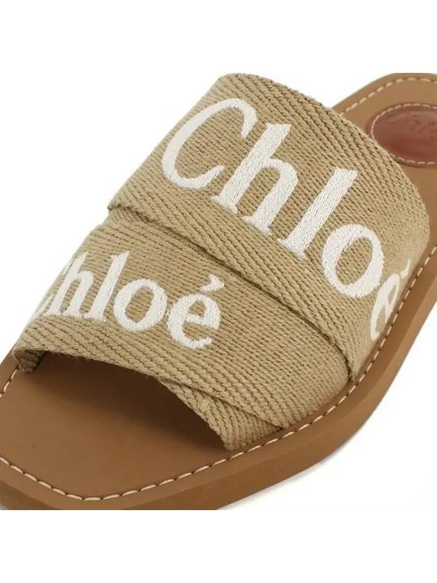 Woody Flat Mules Beige - CHLOE - BALAAN 4