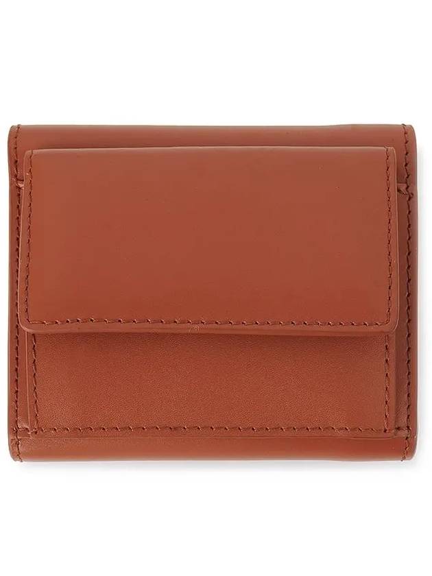 Royce Small Compact Half Wallet Brown - A.P.C. - BALAAN 3