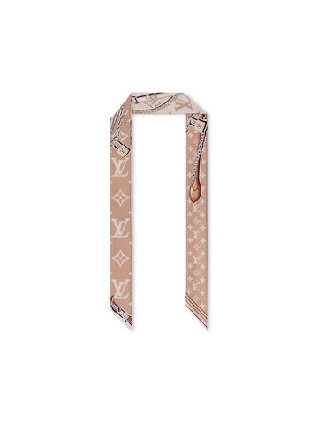 Ultimate Monogram BB Scarf Beige - LOUIS VUITTON - BALAAN 1