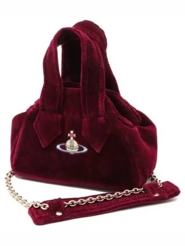 Archive Yasmin Tote Bag Burgundy - VIVIENNE WESTWOOD - BALAAN 3