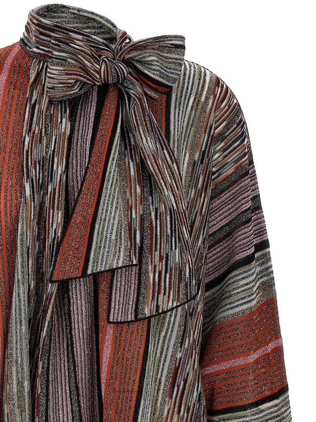 Missoni Lamé Stripes Blouse - MISSONI - BALAAN 3