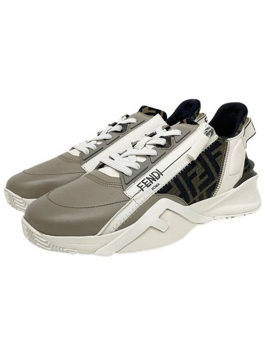 23FW Flow Low Top Sneakers 7E1392 - FENDI - BALAAN 1