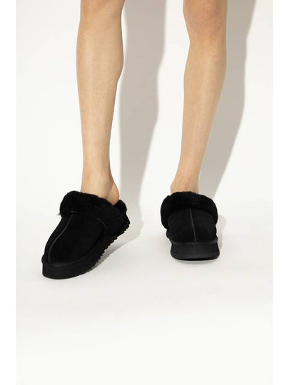 UGG ‘Disquette’ Suede Slides, Women's, Black - UGG - BALAAN 2