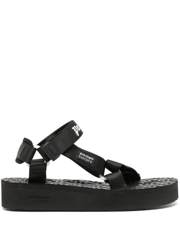 SUICOKE DEPA Logo Webbing Rubber Sandals PMIH011S24MAT0011001 B0081006377 - PALM ANGELS - BALAAN 2