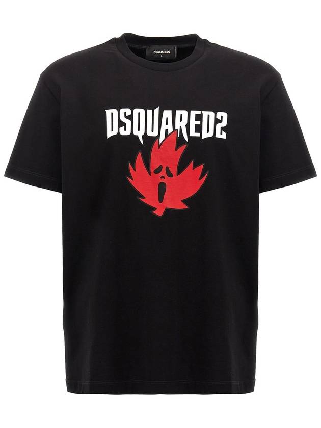 DSQUARED2 Logo Print T-Shirt - DSQUARED2 - BALAAN 1