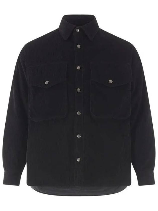 Over Pocket Corduroy Jacket Black - OFFGRID - BALAAN 2