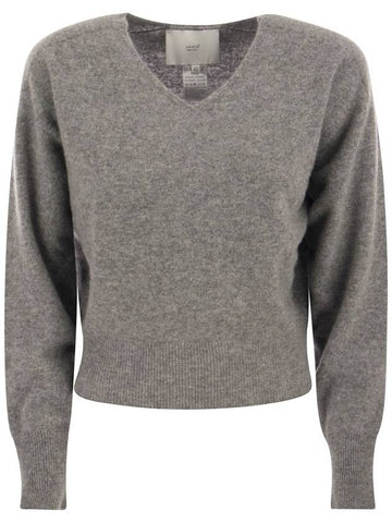 FRANCY - Cashmere V-neck sweater - VANISE - BALAAN 1