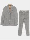 houndstooth check suit gray - BRUNELLO CUCINELLI - BALAAN 2