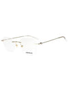 Eyewear Round Metal Eyeglasses Gold - MONTBLANC - BALAAN 3