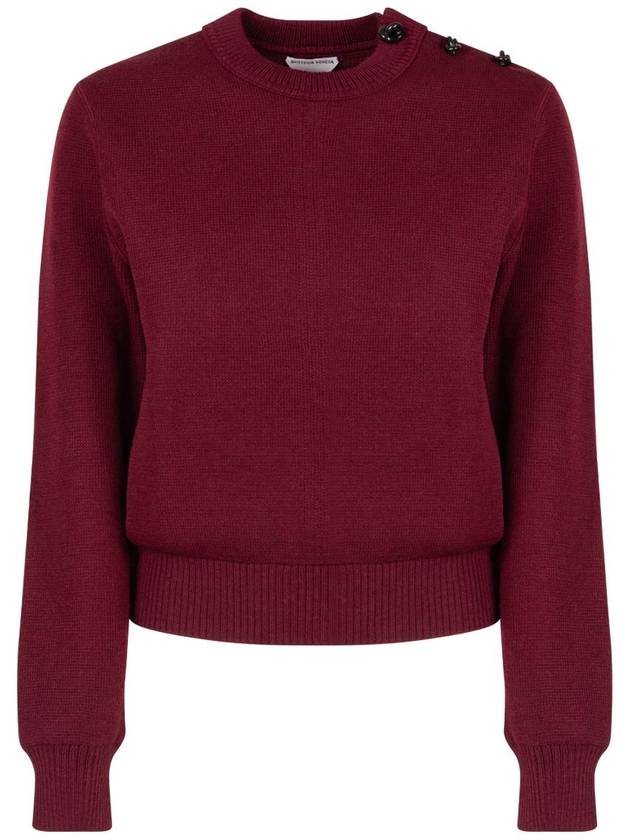 24FW Sweater 725634V4E002268 DARK GARNET - BOTTEGA VENETA - BALAAN 2