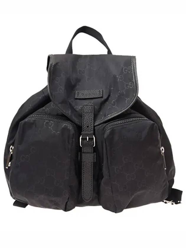 GG Pocket Nylon Backpack BLack - GUCCI - BALAAN 2