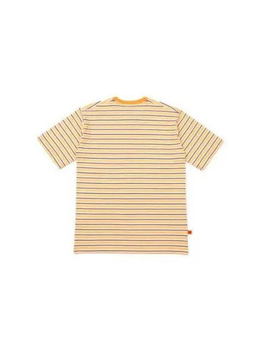 KODAK Apparel Rainbow Striped Short Sleeve T Shirt YELLOW - KODO - BALAAN 1