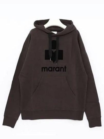 Miley Logo Hoodie Faded Black - ISABEL MARANT - BALAAN 2