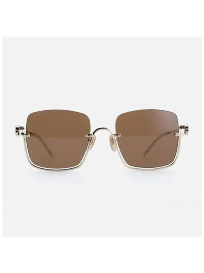 Eyewear Logo Sunglasses Brown - GUCCI - BALAAN 2