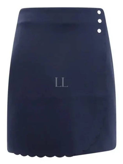 Women's Anna Mini H-Line Skirt Navy - J.LINDEBERG - BALAAN 2