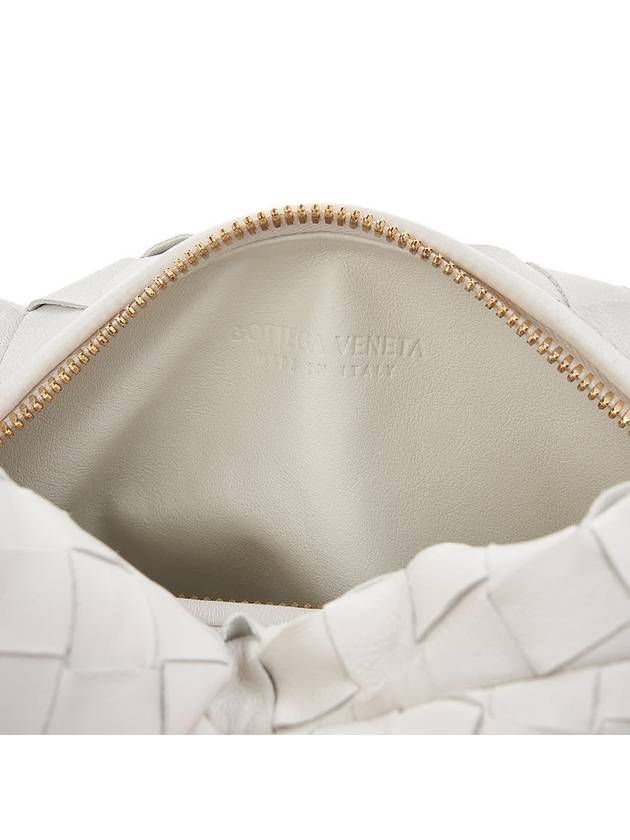 Jodie Intrecciato Small Tote Bag White - BOTTEGA VENETA - BALAAN 11