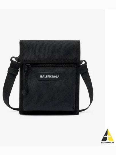 Explorer Small Strap Nylon Cross Bag Black - BALENCIAGA - BALAAN 2