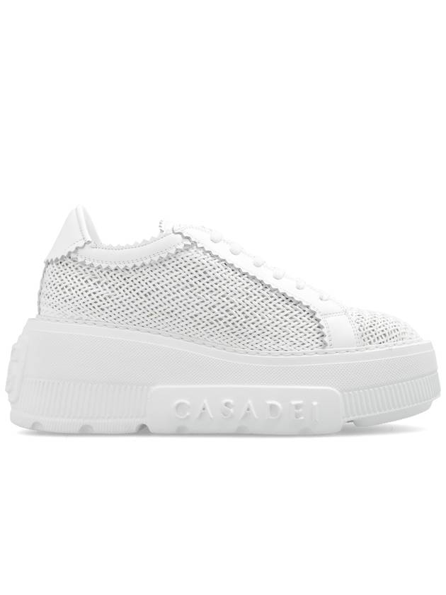 Casadei ‘Nexus Hanoi’ Platform Sneakers, Women's, White - CASADEI - BALAAN 1