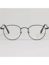 Eyewear Round Metal Eyeglasses Black - MONCLER - BALAAN 4