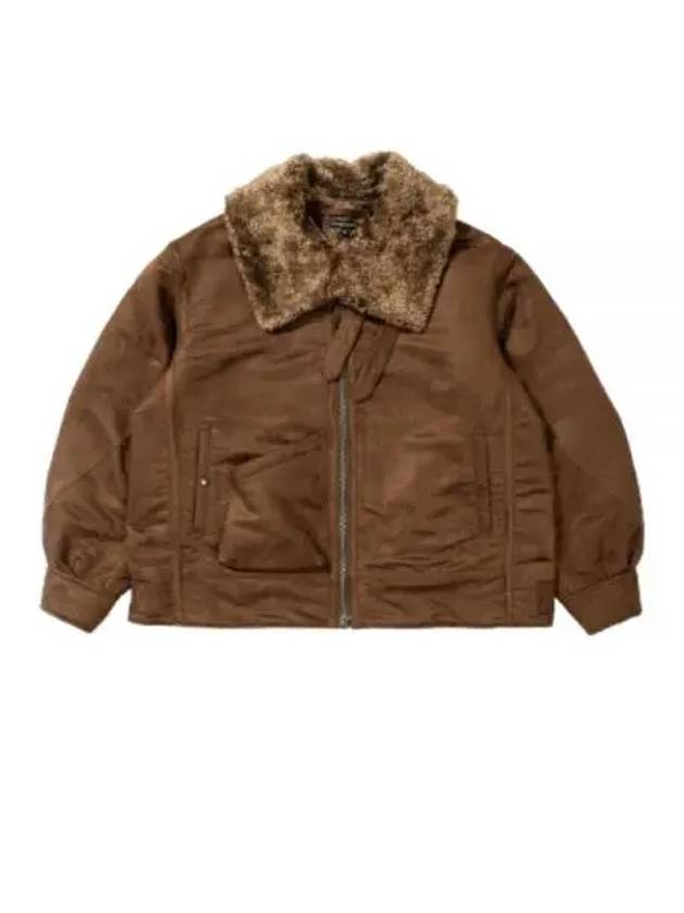 B3 Jacket B Brown Polyester Fake Suede 24F1D075 PS263 CT280 - ENGINEERED GARMENTS - BALAAN 1