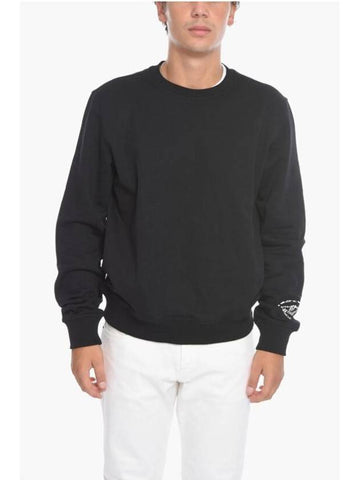 S-Ginn D-Mon Sweatshirt Black - DIESEL - BALAAN 1