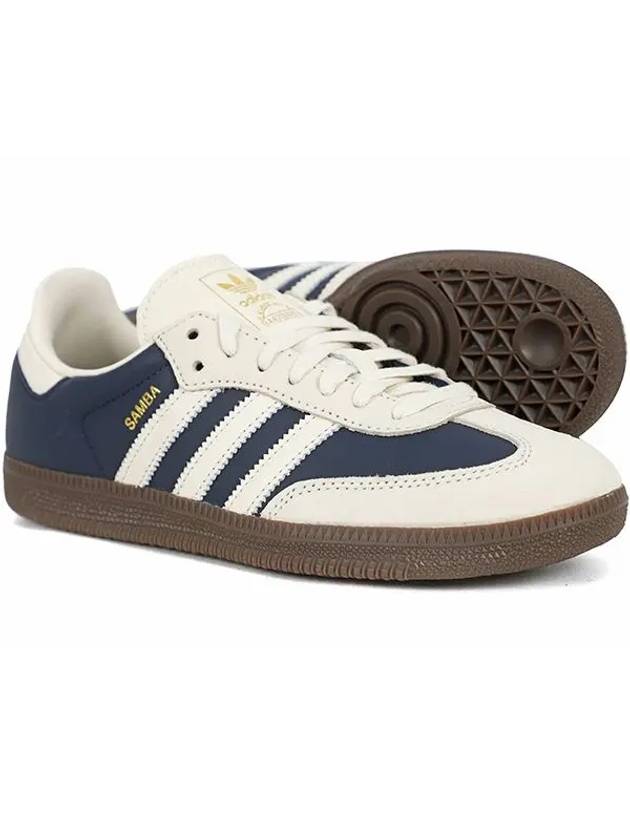 Samba OG Night Indigo Crew White Sneakers IG1968 - ADIDAS - BALAAN 3