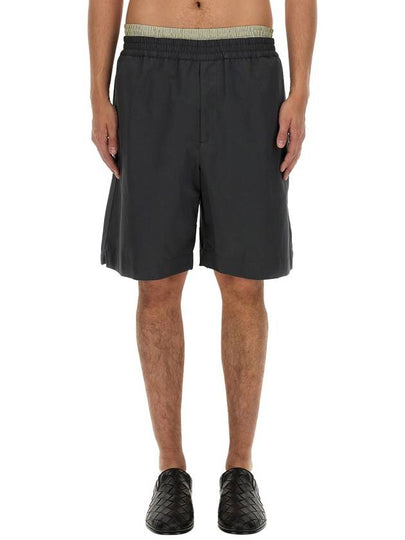 24 ss Double Waistband Shorts 785715 V3G20 1235 B0111077033 - BOTTEGA VENETA - BALAAN 2