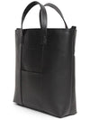 Modesto HQ Leather Cross Tote Bag Black - NATIONAL PUBLICITY - BALAAN 3