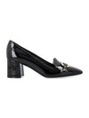 Gancini Ornament Pumps Black - SALVATORE FERRAGAMO - BALAAN 1