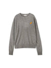 Fruit Patch Knit Top Melange Grey - ACNE STUDIOS - BALAAN 1