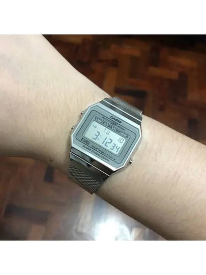 Metal Watch Electronic Vintage A700WM7A - CASIO - BALAAN 2